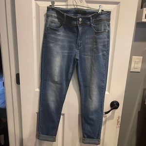 Used jeans indigo rein